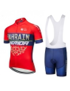 Conjunto Corto de Ciclismo Bahrain Merida: Comodidad y Estilo en Cada Ruta