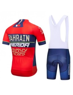 Conjunto Corto de Ciclismo Bahrain Merida: Comodidad y Estilo en Cada Ruta 2