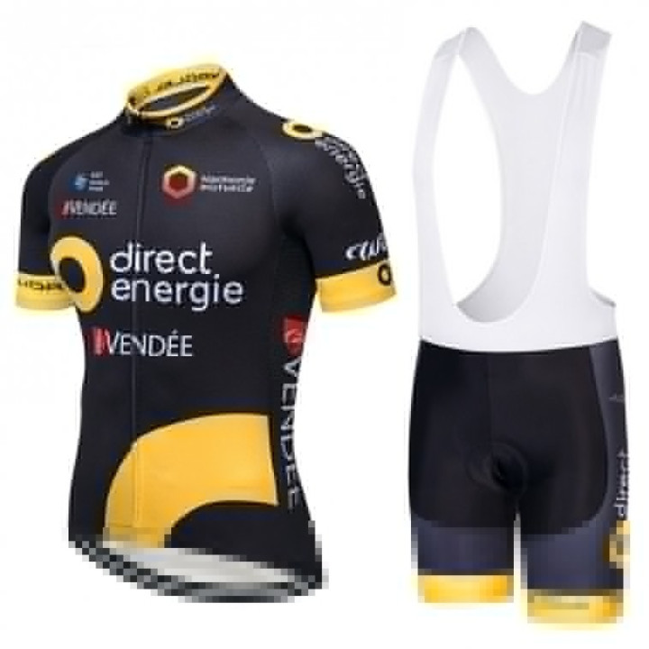 Equipación de ciclismo Direct Energie para un verano cómodo y fresco