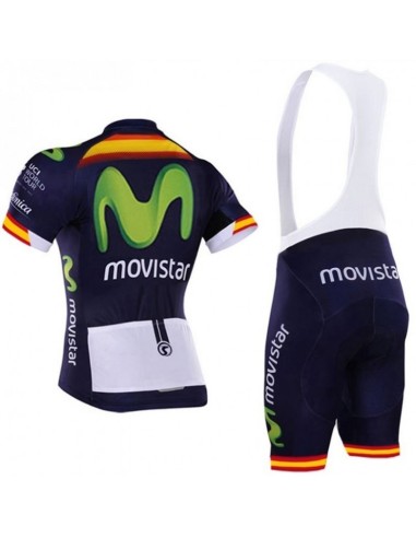 Conjunto corto de ciclismo Movistar para disfrutar del verano en la bici