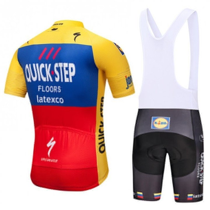 Conjunto Corto de Ciclismo Quick Step: Comodidad y Estilo para Este Verano