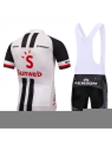 Conjunto corto de ciclismo Sunweb: comodidad y estilo para tus paseos