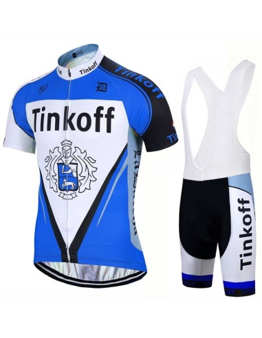 Conjunto de ciclismo Tinkoff: comodidad y frescura para tus rutas