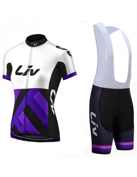 Conjunto corto de ciclismo Liv: comodidad y frescura para tus paseos