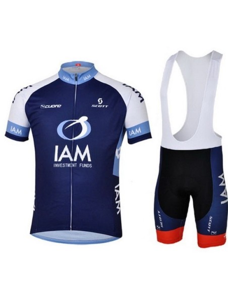 Conjunto corto de ciclismo IAM: comodidad y estilo para tus rutas