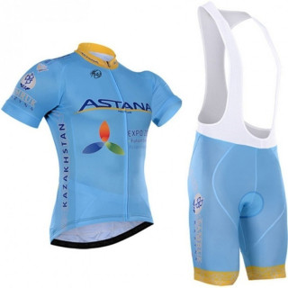 Conjunto corto de ciclismo Astana: comodidad y frescura para tus rutas