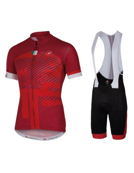 Conjunto corto de ciclismo Castelli: comodidad y estilo para tus rutas