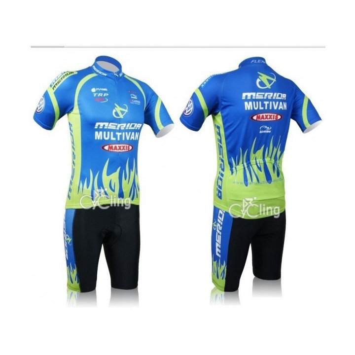 Conjunto corto de ciclismo Merida: comodidad y estilo para tus paseos