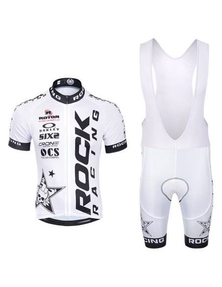 Conjunto corto de ciclismo Rock Racing: comodidad y estilo para tus rutas