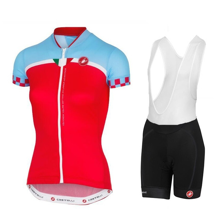 Conjunto de ciclismo Castelli: comodidad y estilo para tus rutas de verano