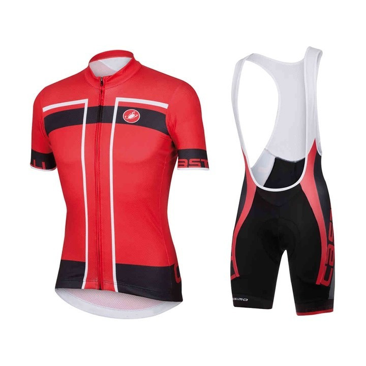 Conjunto Corto de Ciclismo Castelli: Comodidad y Estilo para el Verano