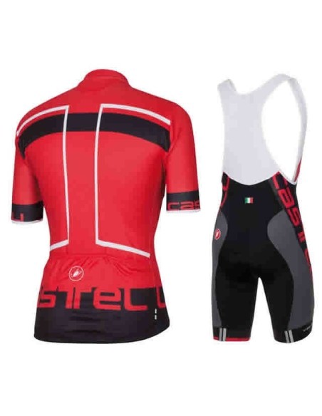 Conjunto Corto de Ciclismo Castelli: Comodidad y Estilo para el Verano