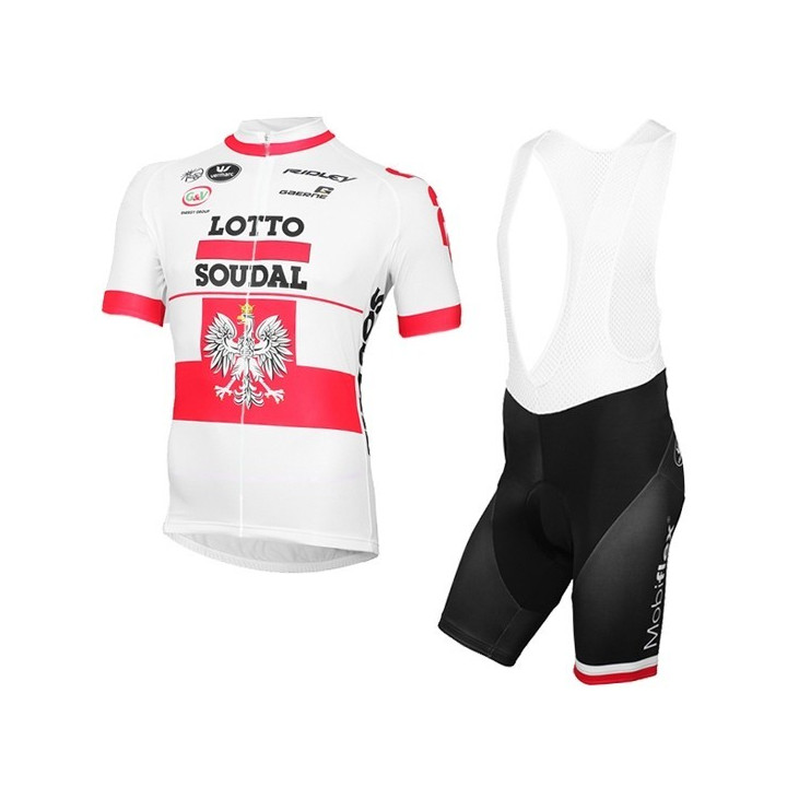 Conjunto corto de ciclismo Lotto: comodidad y frescura para tus paseos