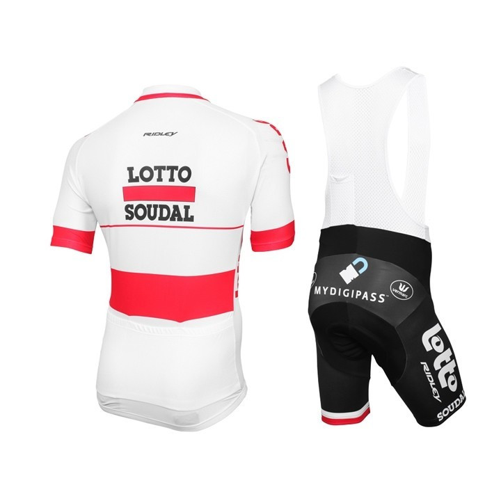 Conjunto corto de ciclismo Lotto: comodidad y frescura para tus paseos