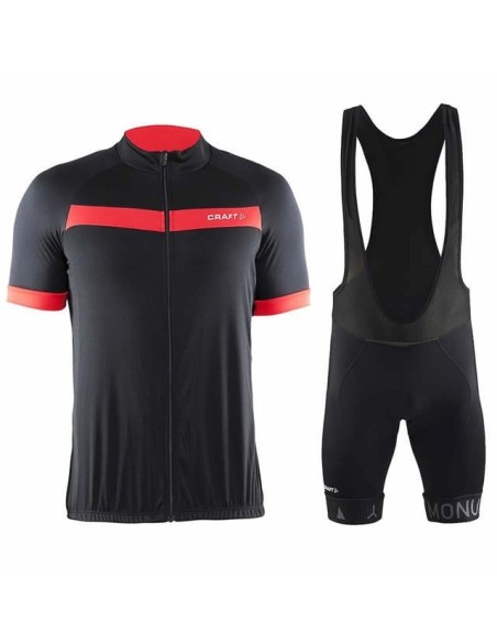 Conjunto corto de ciclismo Craft: comodidad y frescura para tus paseos