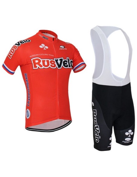 Conjunto corto de ciclismo RusVelo: comodidad y frescura para tus rutas en verano