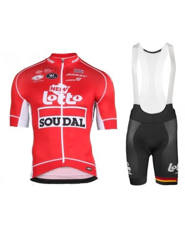 Conjunto corto de ciclismo Lotto: comodidad y estilo para tus rutas de verano