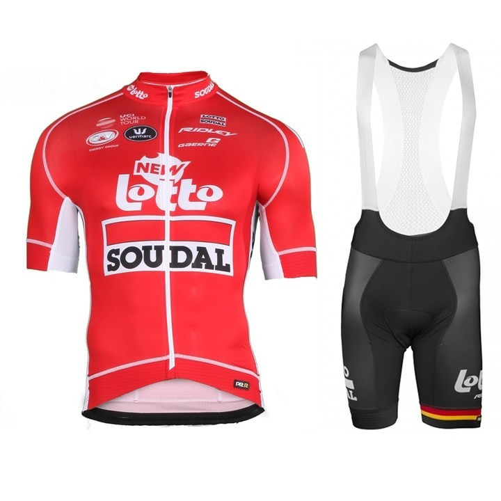 Conjunto corto de ciclismo Lotto: comodidad y estilo para tus rutas de verano