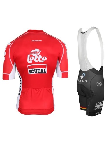 Conjunto corto de ciclismo Lotto: comodidad y estilo para tus rutas de verano