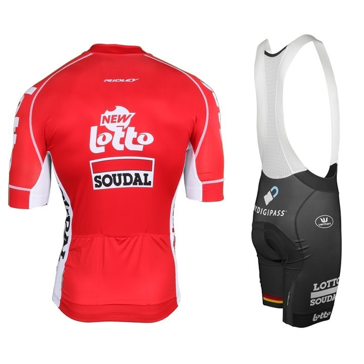 Conjunto corto de ciclismo Lotto: comodidad y estilo para tus rutas de verano