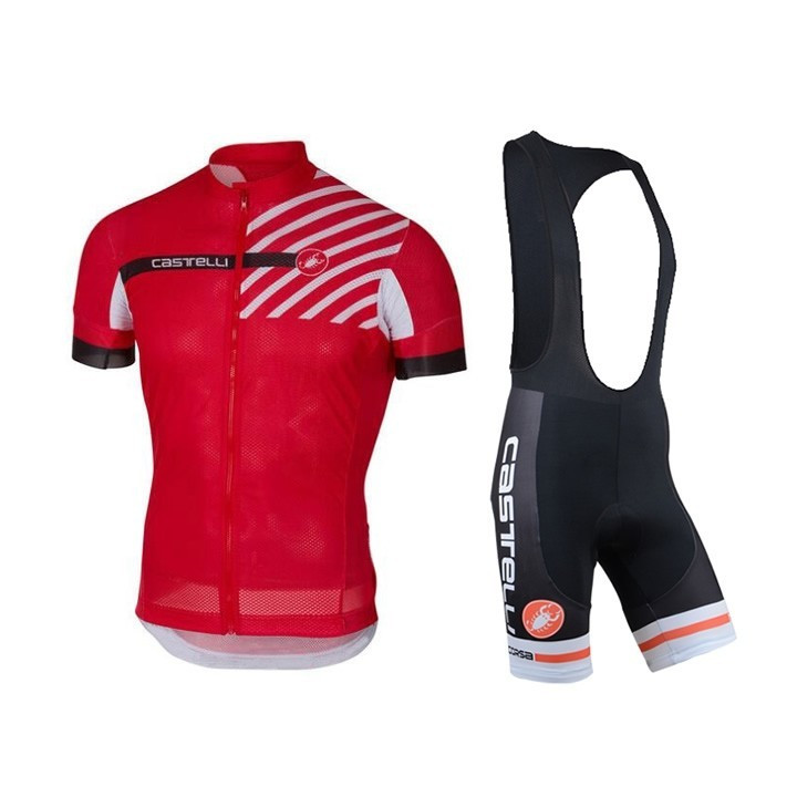 Conjunto corto de ciclismo Castelli: comodidad y estilo para tus rutas
