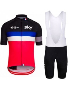 Conjunto de ciclismo corto SKY: comodidad y estilo para tus paseos