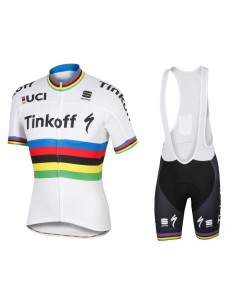 Conjunto cortito de ciclismo Tinkoff: comodidad y estilo para tu verano en bici