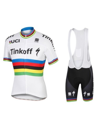 Conjunto cortito de ciclismo Tinkoff: comodidad y estilo para tu verano en bici