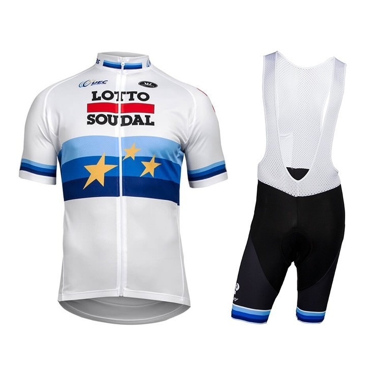 Conjunto corto de ciclismo Lotto: comodidad y estilo para tus paseos
