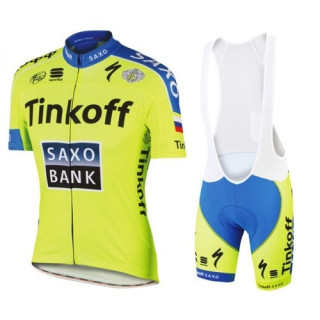 Conjunto de ciclismo Tinkoff: comodidad y frescura para tus paseos de verano