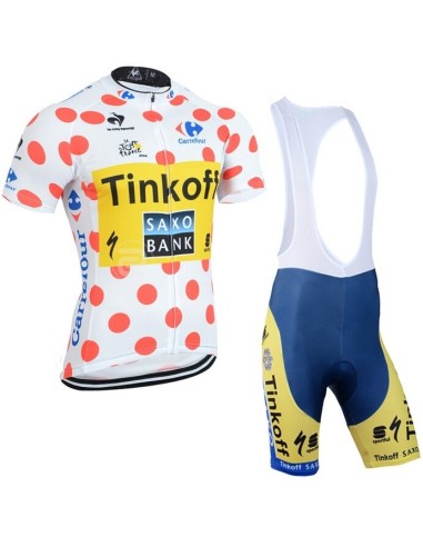 Conjunto de ciclismo Tinkoff: comodidad y frescura para tus rutas