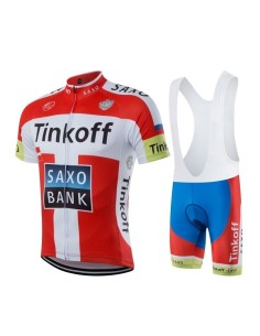 Conjunto de ciclismo Tinkoff: comodidad y calidad para tus rutas