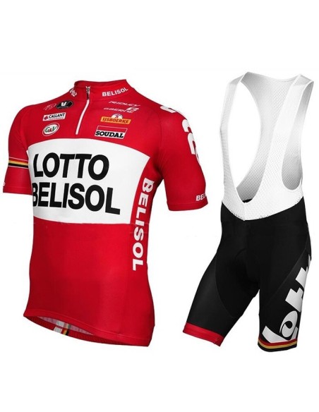 Conjunto corto de ciclismo Lotto: comodidad y frescura para tus rutas