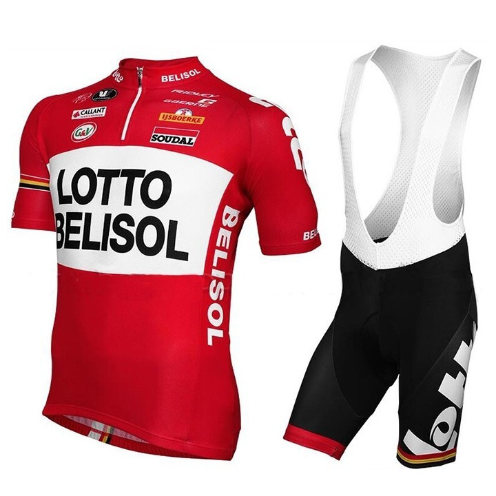 Conjunto corto de ciclismo Lotto: comodidad y frescura para tus rutas