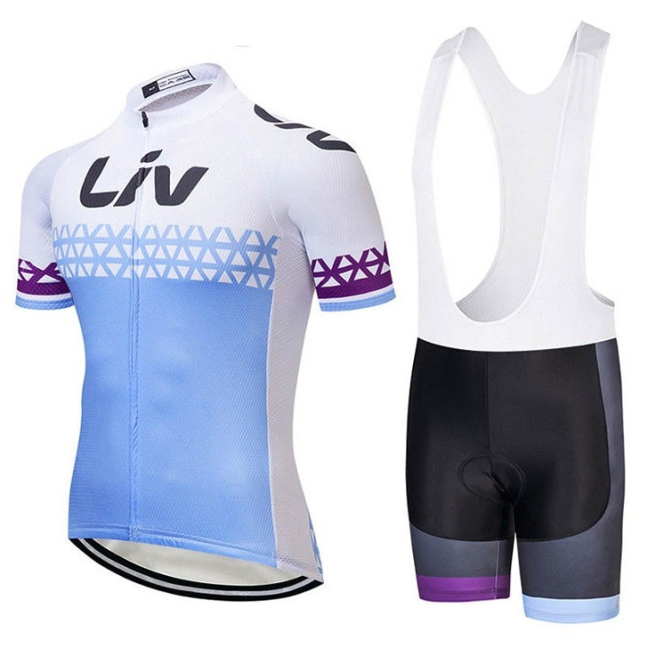 Conjunto de ciclismo Liv: comodidad y frescura para tus aventuras en bici