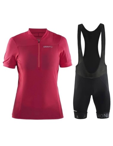 Conjunto corto de ciclismo Craft para un verano cómodo y fresco