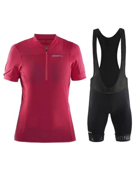 Conjunto corto de ciclismo Craft para un verano cómodo y fresco