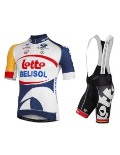 Conjunto corto de ciclismo Lotto: comodidad y calidad para tus rutas