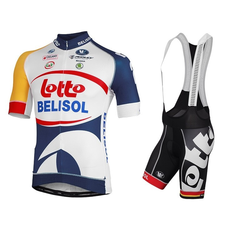 Conjunto corto de ciclismo Lotto: comodidad y calidad para tus rutas