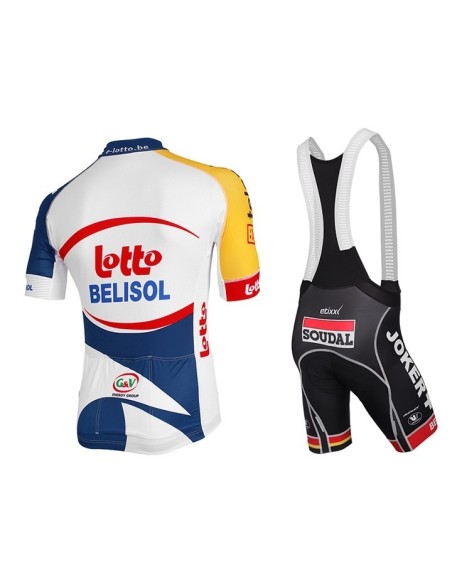 Conjunto corto de ciclismo Lotto: comodidad y calidad para tus rutas