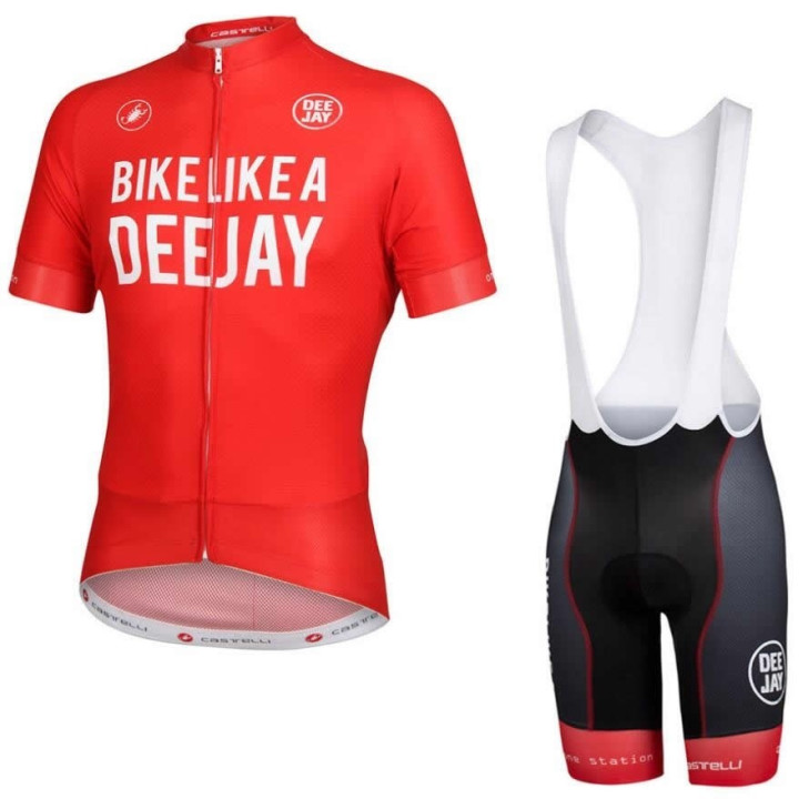 Conjunto corto de ciclismo Castelli: comodidad y estilo para tus rutas de verano