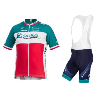 Conjunto corto de ciclismo Orica: comodidad y estilo para el verano