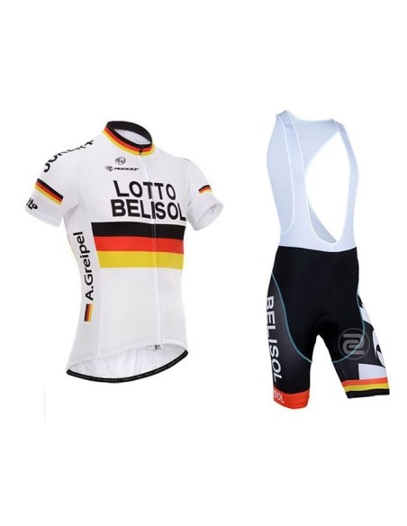 Conjunto corto de ciclismo Lotto: comodidad y frescura para tus rutas