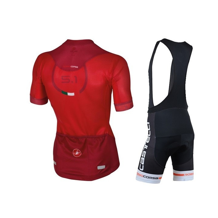 Conjunto de ciclismo Castelli: comodidad y estilo para tus rutas de verano