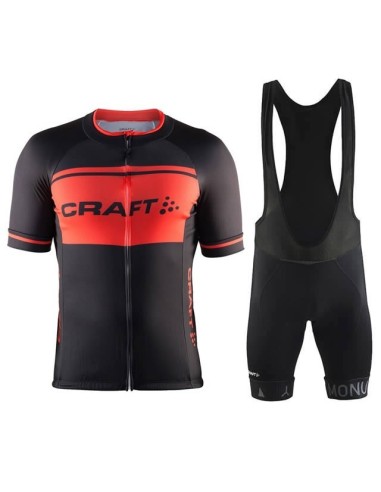 Conjunto corto de ciclismo Craft para sentirte cómodo y fresco en tus paseos