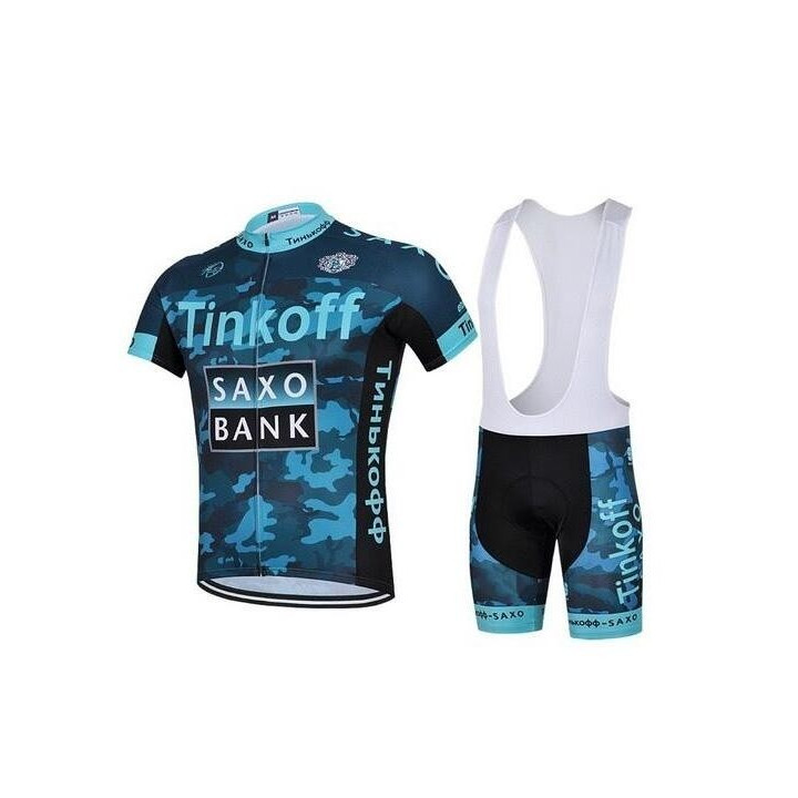 Conjunto corto de ciclismo Tinkoff: comodidad y estilo para tus rutas