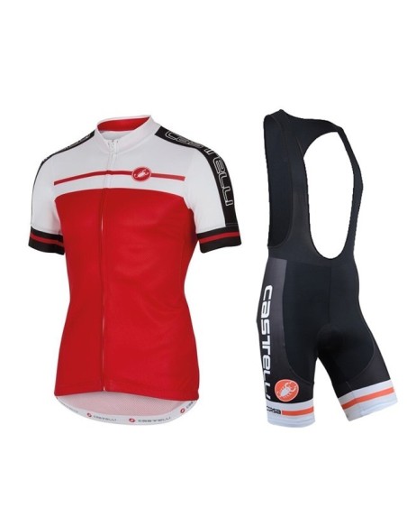 Conjunto de ciclismo corto Castelli para un verano cómodo y fresco