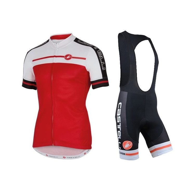 Conjunto de ciclismo corto Castelli para un verano cómodo y fresco