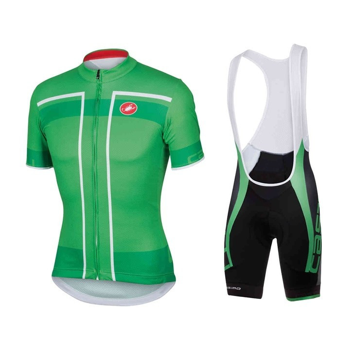Conjunto corto de ciclismo Castelli: comodidad y estilo para tus rutas