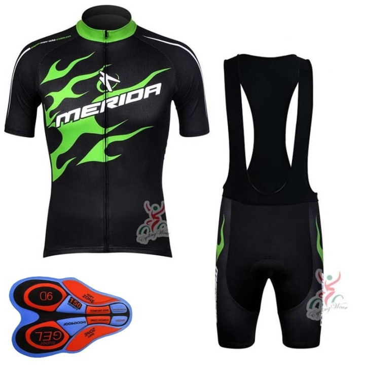 Conjunto corto de ciclismo Merida: comodidad y calidad para tus rutas